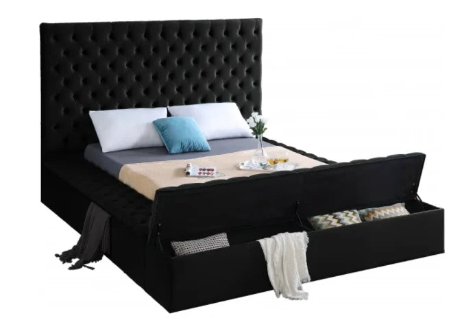 Blissful queen bed