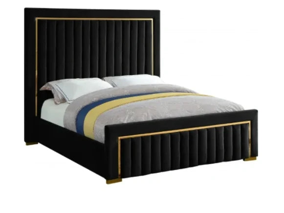 Dolce velvet queen bed