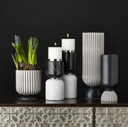 Eclipse Pillar Candleholders