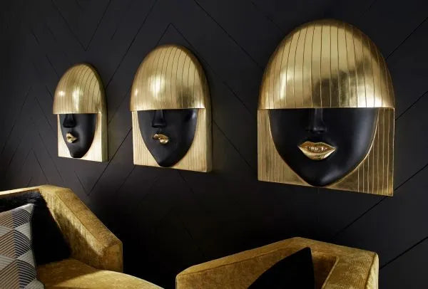 Fashion Faces Wall Art, Large, Smile