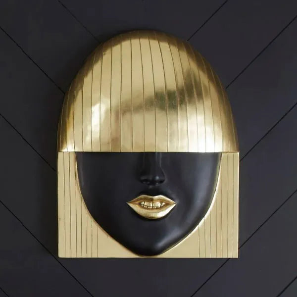 Fashion Faces Wall Art, Large, Smile