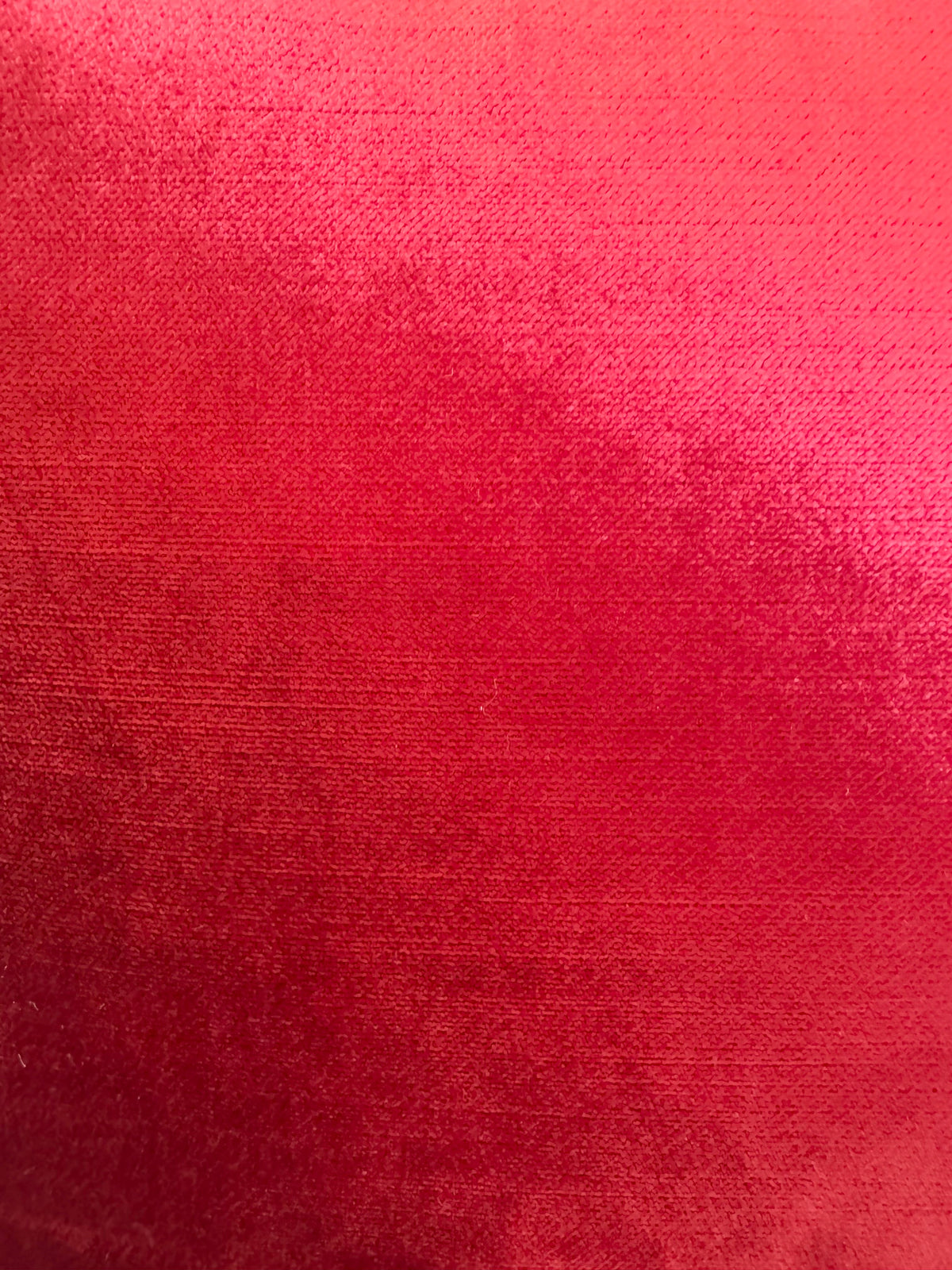 Luxe Valentine Red Pillow