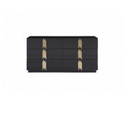 Black & Gold Dresser