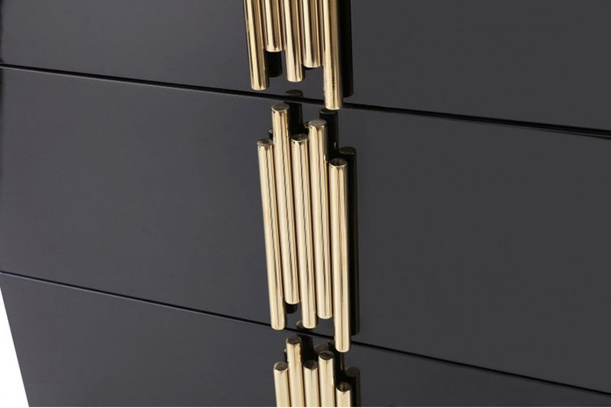 Black & Gold Dresser