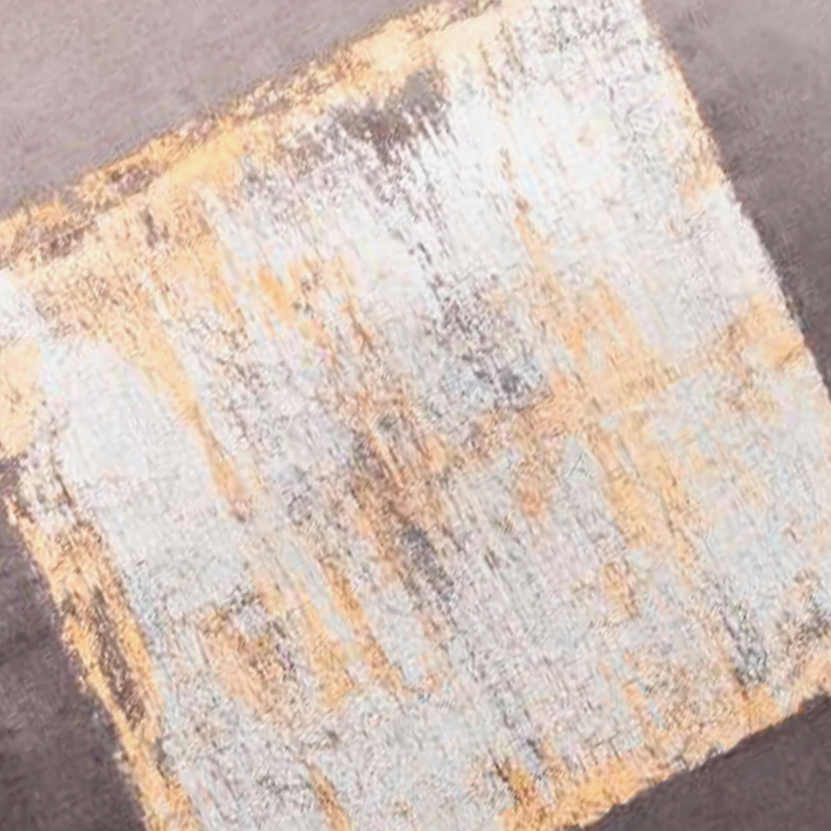 Veronica Charcoal Gold/Silver Foil Pillow