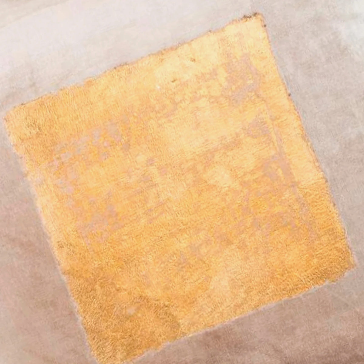 Veronica Beige Gold Foil Pillow