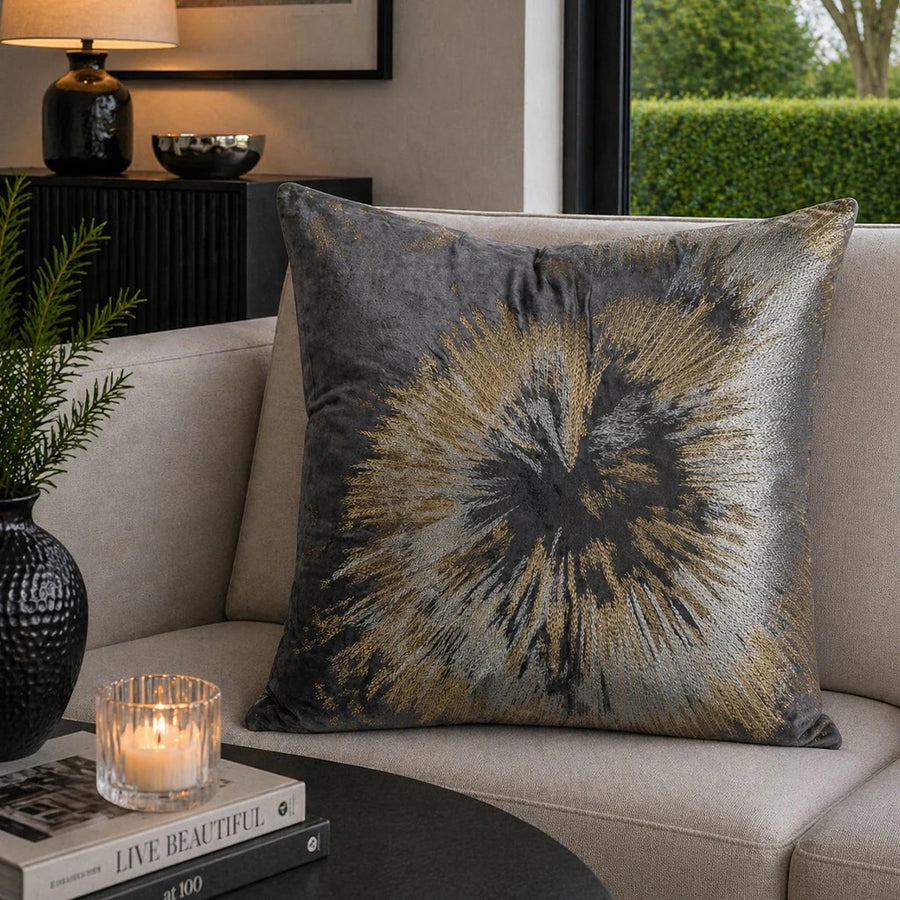 Maci Charcoal Pillow