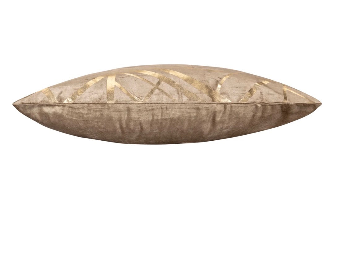 Rico Stone and Gold Euro Sham