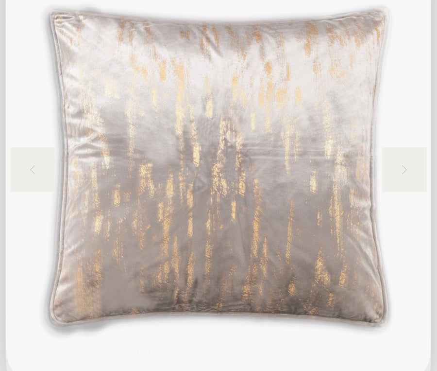 Ari Gray Gold Euro Sham