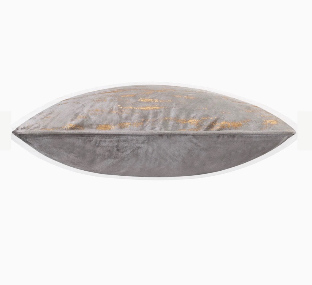 Ari Gray Gold Euro Sham