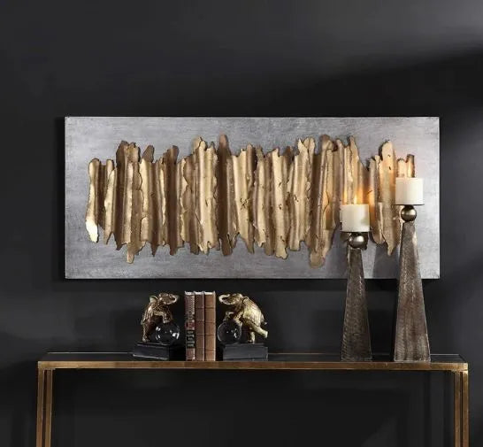 Liv Metal Wall Decor Silver