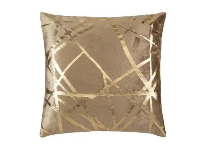Rico Stone and Gold Euro Sham