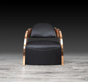Betta Rose Gold Accent Chair