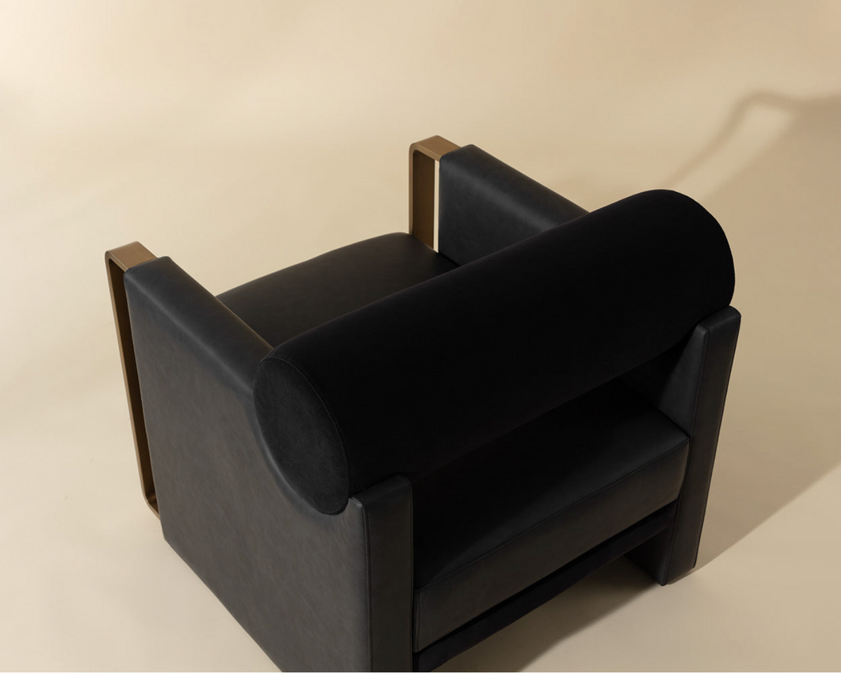 Abbington Black Lounge Chair