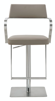 Shell Taupe Adjustable Stool Set of 2