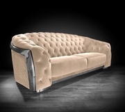 Mandalay Silver Sofa