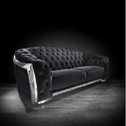 Mandalay Silver Sofa