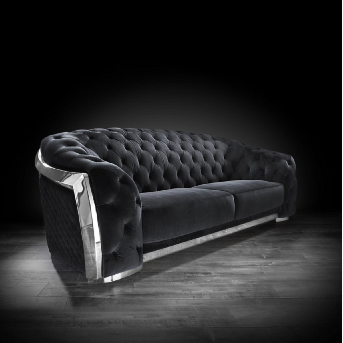 Mandalay Silver Sofa