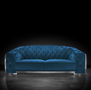 Mandalay Silver Sofa