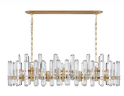 Bonnet Large Linear Chandelier
