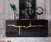 Catrina Black & Gold Buffet