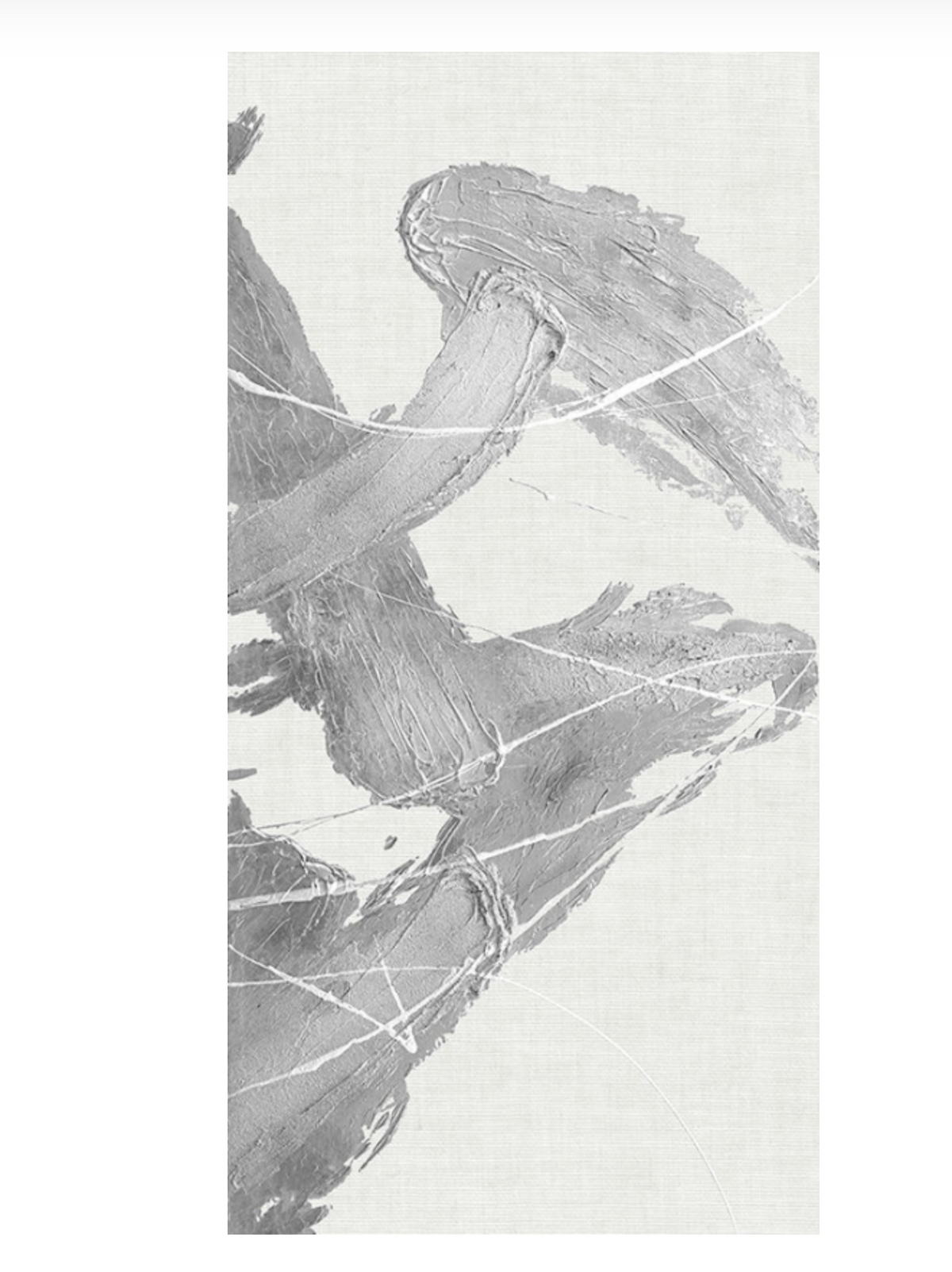Silvery Whirlwind 3 Framed Artwork