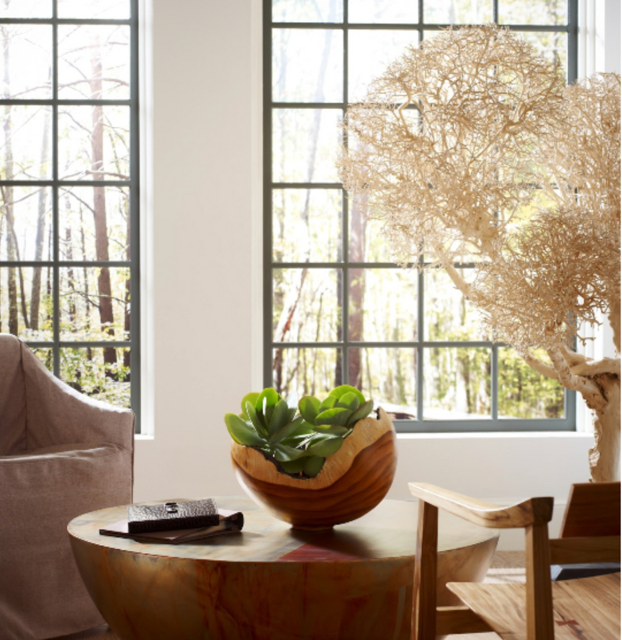 Burled Bowl, Faux Bois