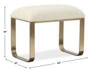 Double U Small Bench