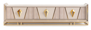 Shimmer Ivory Media Cabinet