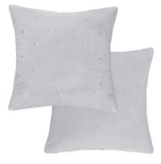 10 Piece King Size Platinum and Silver Comforter Set