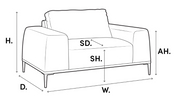 Swivel Chair Sebastian