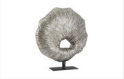 Fungia Sculpture, Silver Leaf
