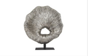 Fungia Sculpture, Silver Leaf