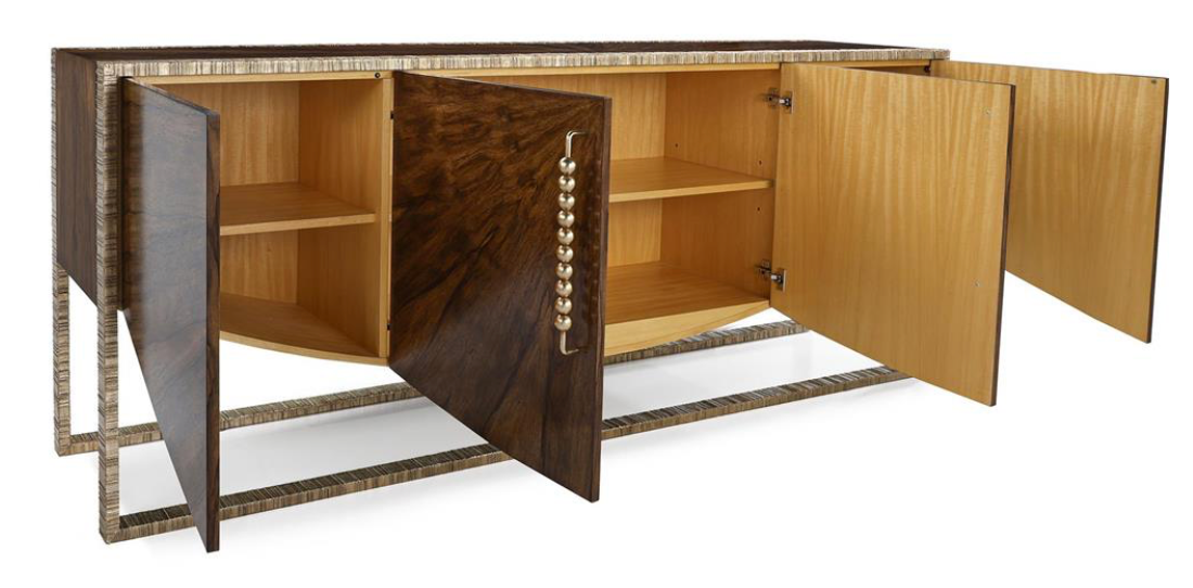 Korina Four-Door Credenza