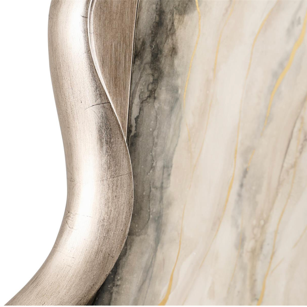 Dirillo Mirror, Grey Agate