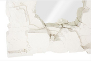 Rocky Ridge Dress Mirror, White Stone