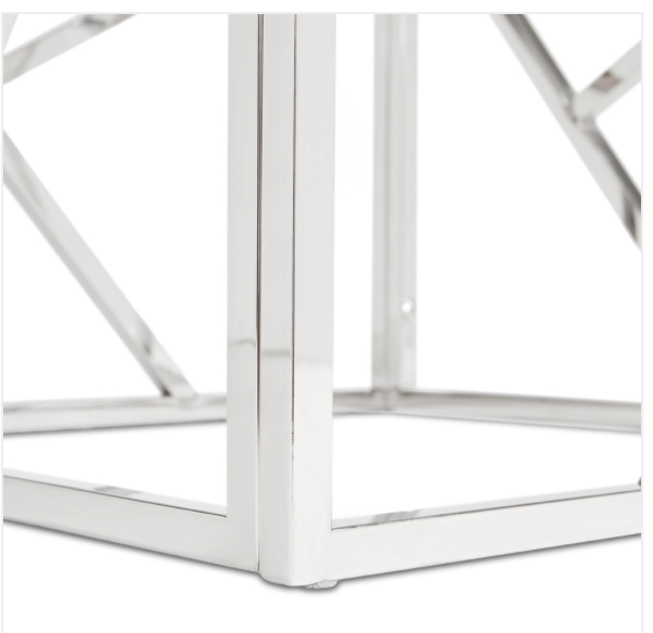 Carol Faux Marble Top Carole End Table