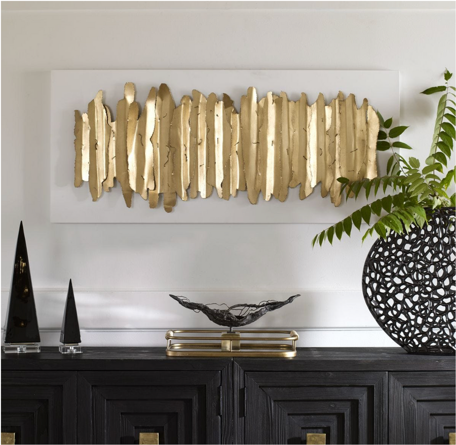 Liv Metal Wall Decor, White