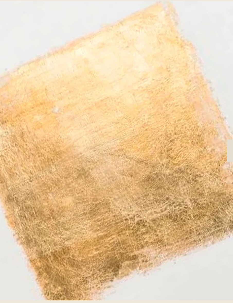 Veronica Ivory Gold Velvet Pillow