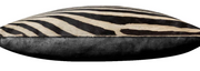 Dexter Zebra Print Genuine Hairon Hide Pillow