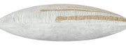 Addy Aqua Gold Foil Pillow