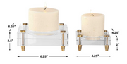 Claire Candleholders S/2