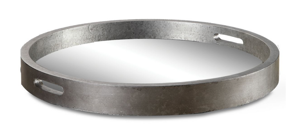 Bechet Tray Antique Silver