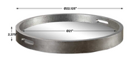 Bechet Tray Antique Silver