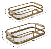 Rosea Trays S/2