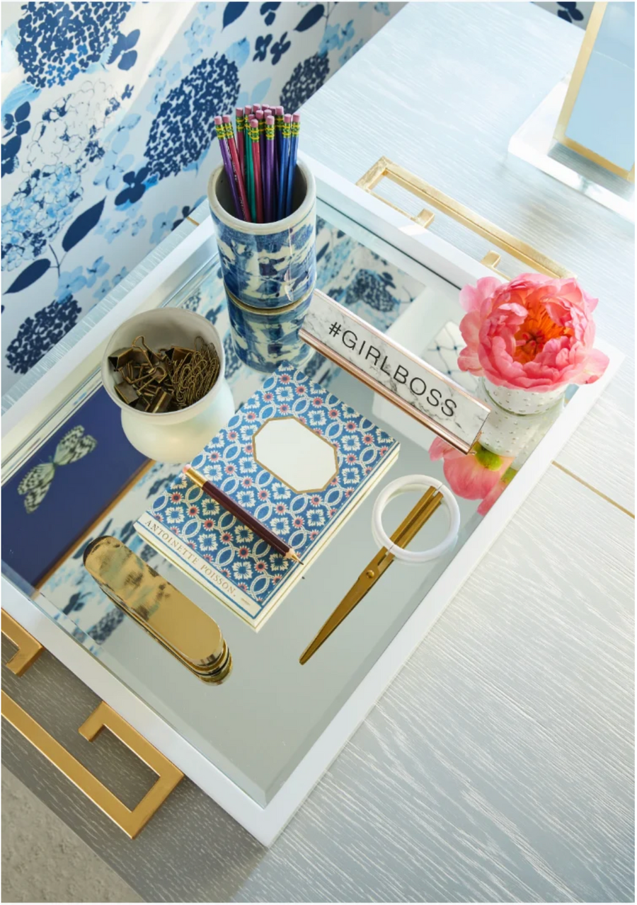 Mirrored Tray