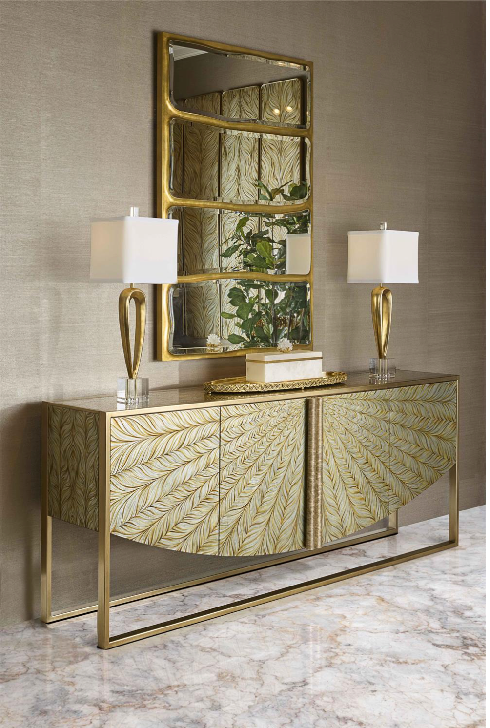 Florentine Four-Door Credenza