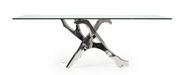 Lucy Silver Dining Table