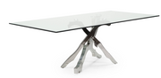 Lucy Silver Dining Table