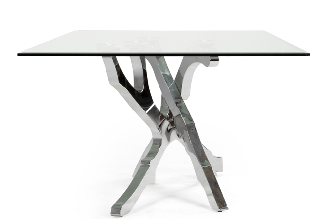 Lucy Silver Dining Table